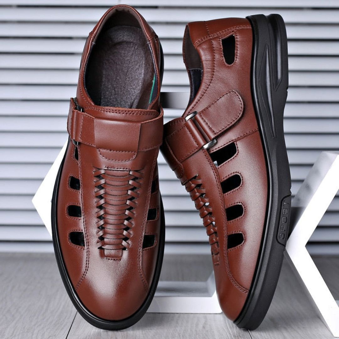 Classic Closed Toe Sandals for Men – Everyday Comfort