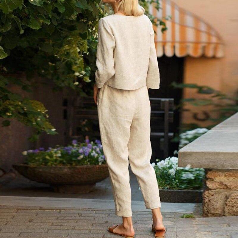 Ines - Beautiful women's ensemble in soft linen