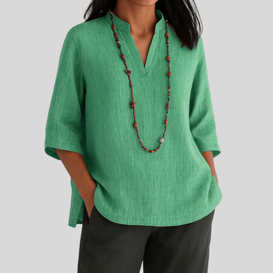 Tunic Blouse for Women – Breathable All-Day Comfort