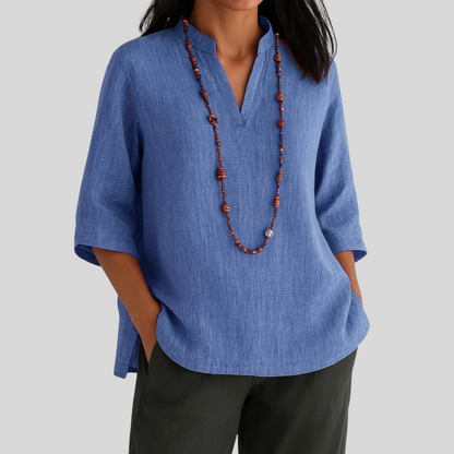 Tunic Blouse for Women – Breathable All-Day Comfort