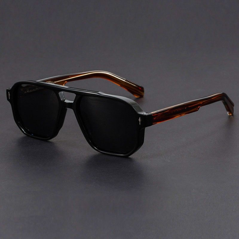 Oversized Double Bridge Sunglasse – Bold & Stylish Design