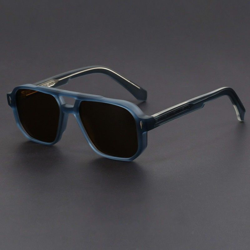 Oversized Double Bridge Sunglasse – Bold & Stylish Design