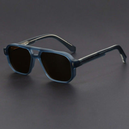 Oversized Double Bridge Sunglasse – Bold & Stylish Design