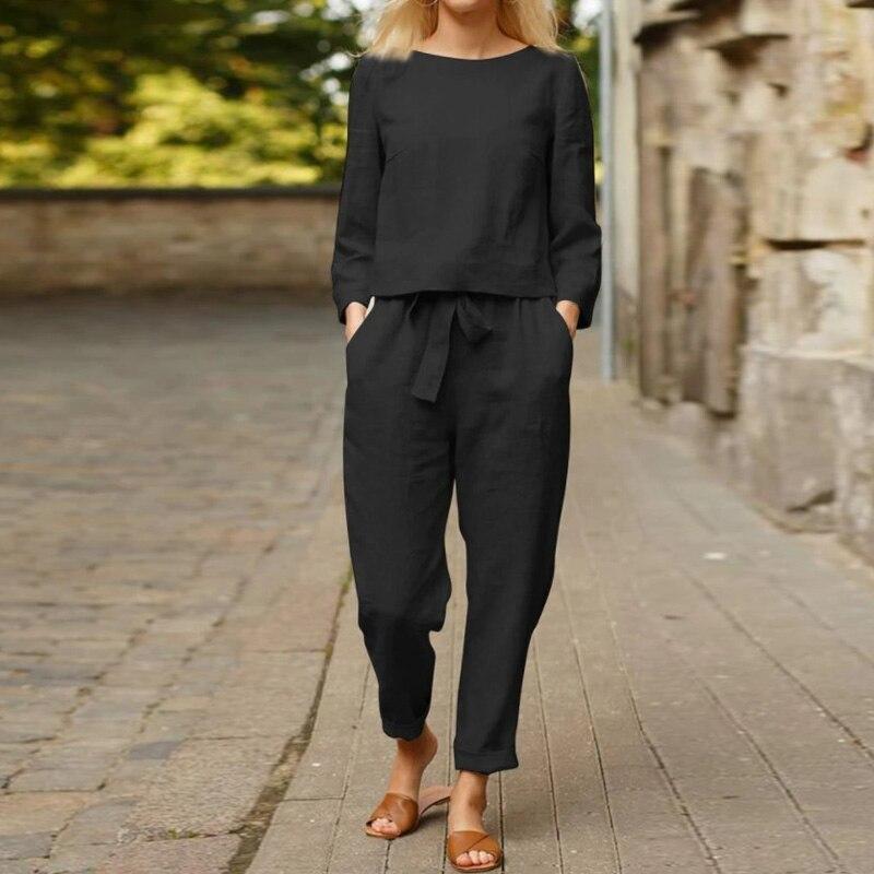 Ines - Beautiful women's ensemble in soft linen