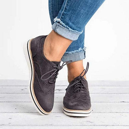 Jenni - Stylish leather shoes with laces