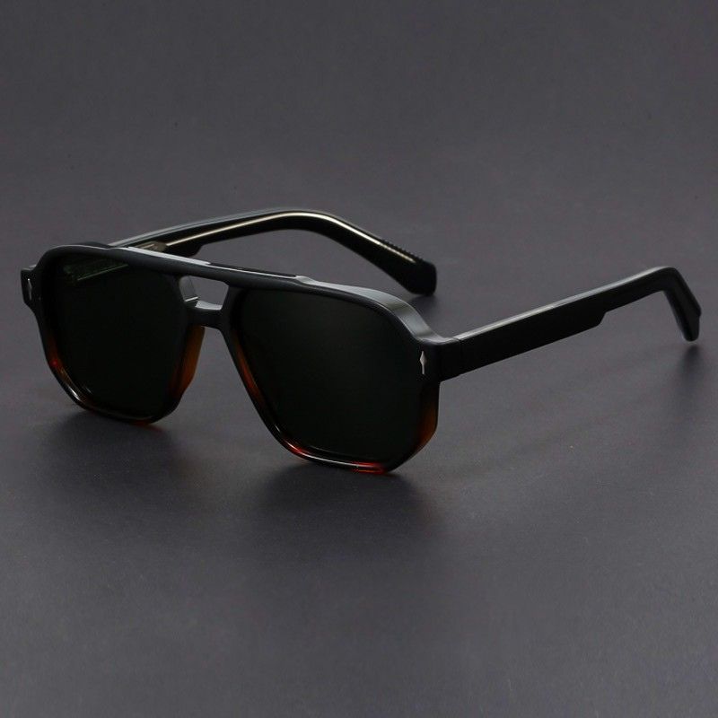 Oversized Double Bridge Sunglasse – Bold & Stylish Design