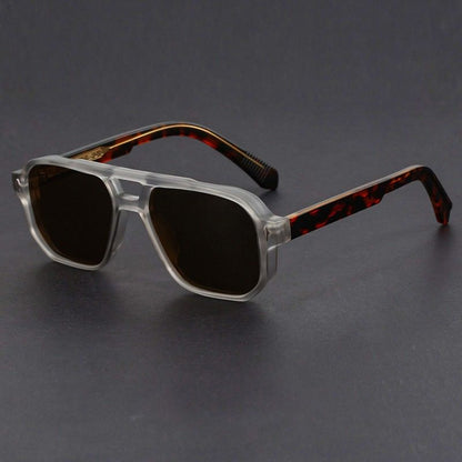 Oversized Double Bridge Sunglasse – Bold & Stylish Design