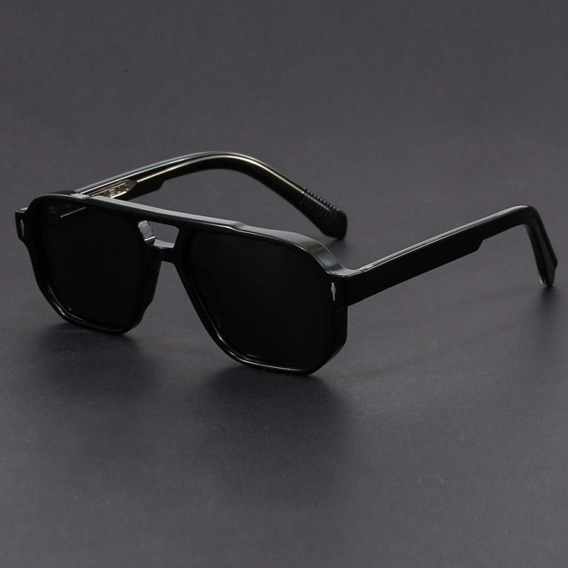 Oversized Double Bridge Sunglasse – Bold & Stylish Design
