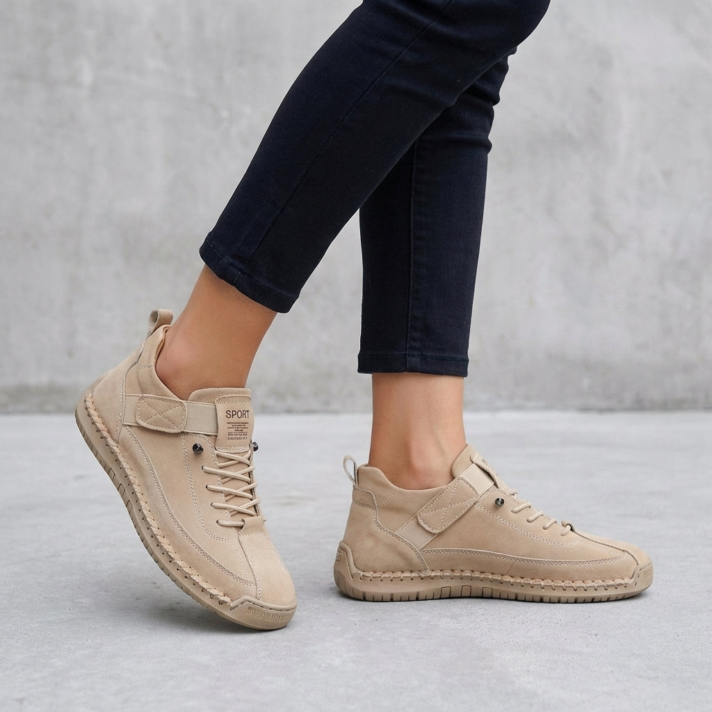 Orthopedic Lace-Up Sneakers for Women – Comfort & Support