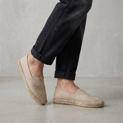 Orthopedic Jute-Sole Espadrilles for Men – All-Day Comfort & Support