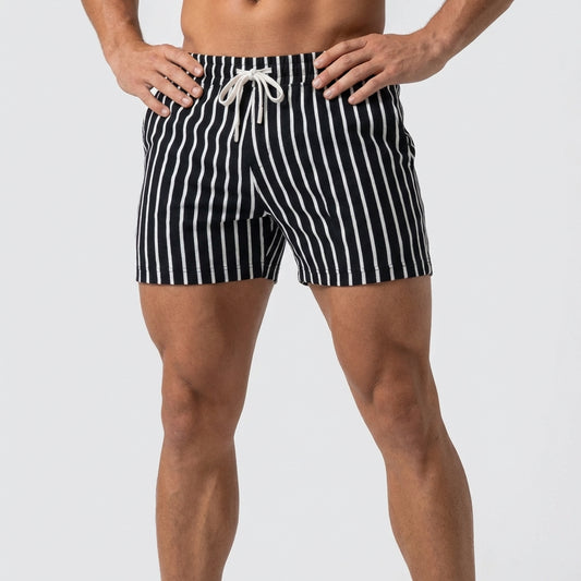 Striped Drawstring Shorts for Men – Casual Comfort & Style