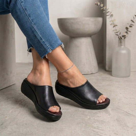 Platform Slide Sandals for Women – Stylish Everyday Comfort