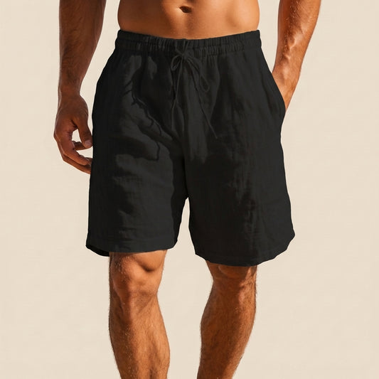 Relaxed Fit Swim Shorts for Men – Adjustable Waist & Handy Pockets