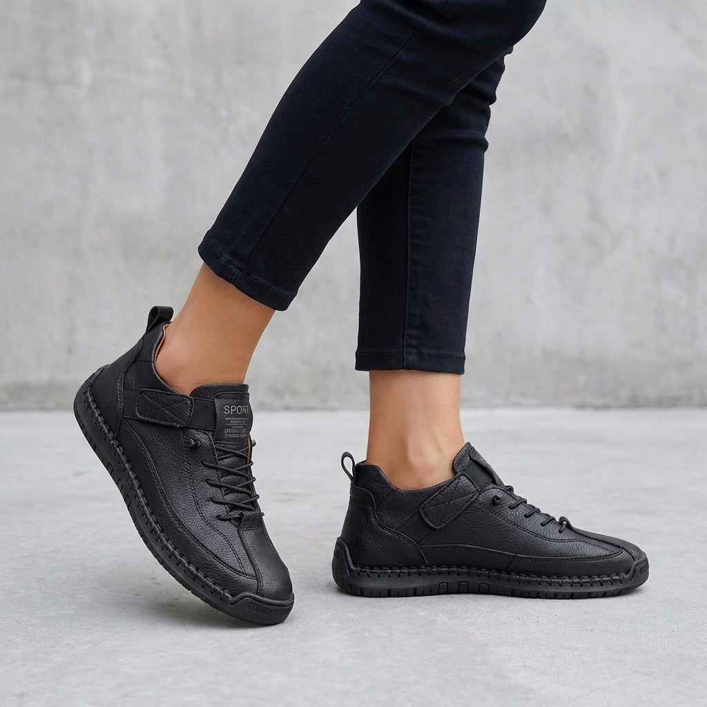 Orthopedic Lace-Up Sneakers for Women – Comfort & Support