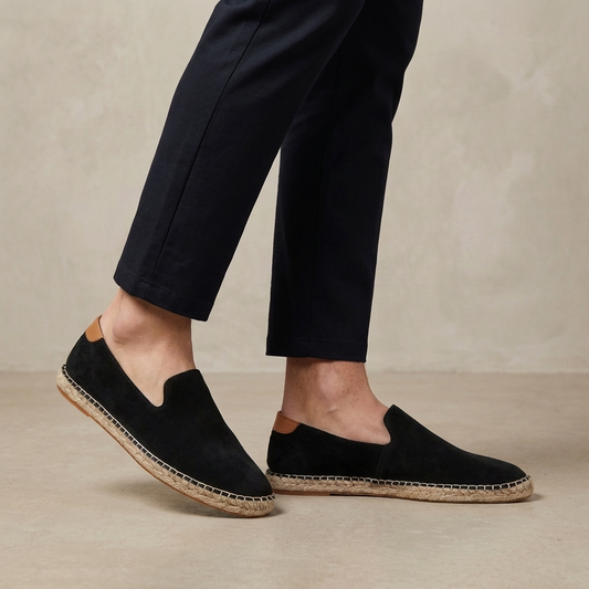 Slip-On Jute-Sole Espadrilles for Men – Easy On & Off