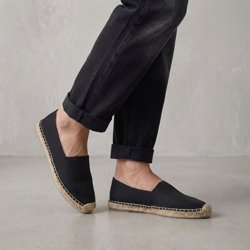 Orthopedic Jute-Sole Espadrilles for Men – All-Day Comfort & Support