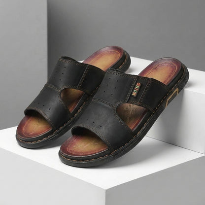 Orthopedic Slide Sandals for Men – Breathable Comfort & Support