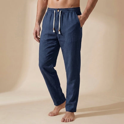 Relaxed Fit Drawstring Pants for Men – Breathable Comfort & Adjustable Fit