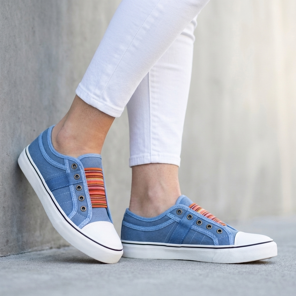 Casual Canvas Sneakers – Lightweight & Everyday Comfort