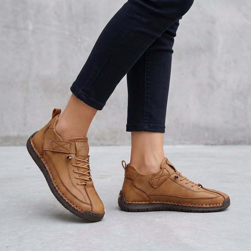 Orthopedic Lace-Up Sneakers for Women – Comfort & Support