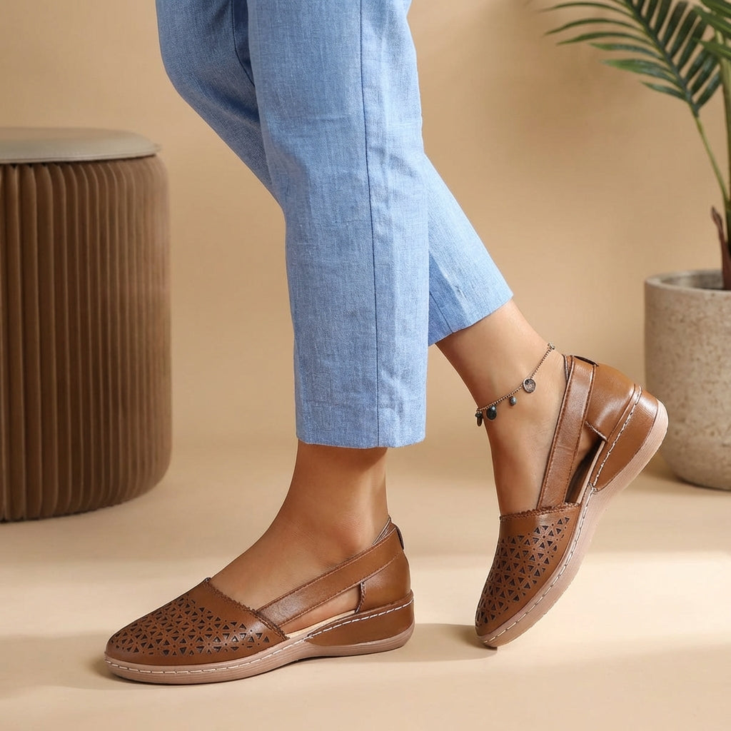 Classic Loafers with Cushioned Sole – Elegant & Everyday Comfort
