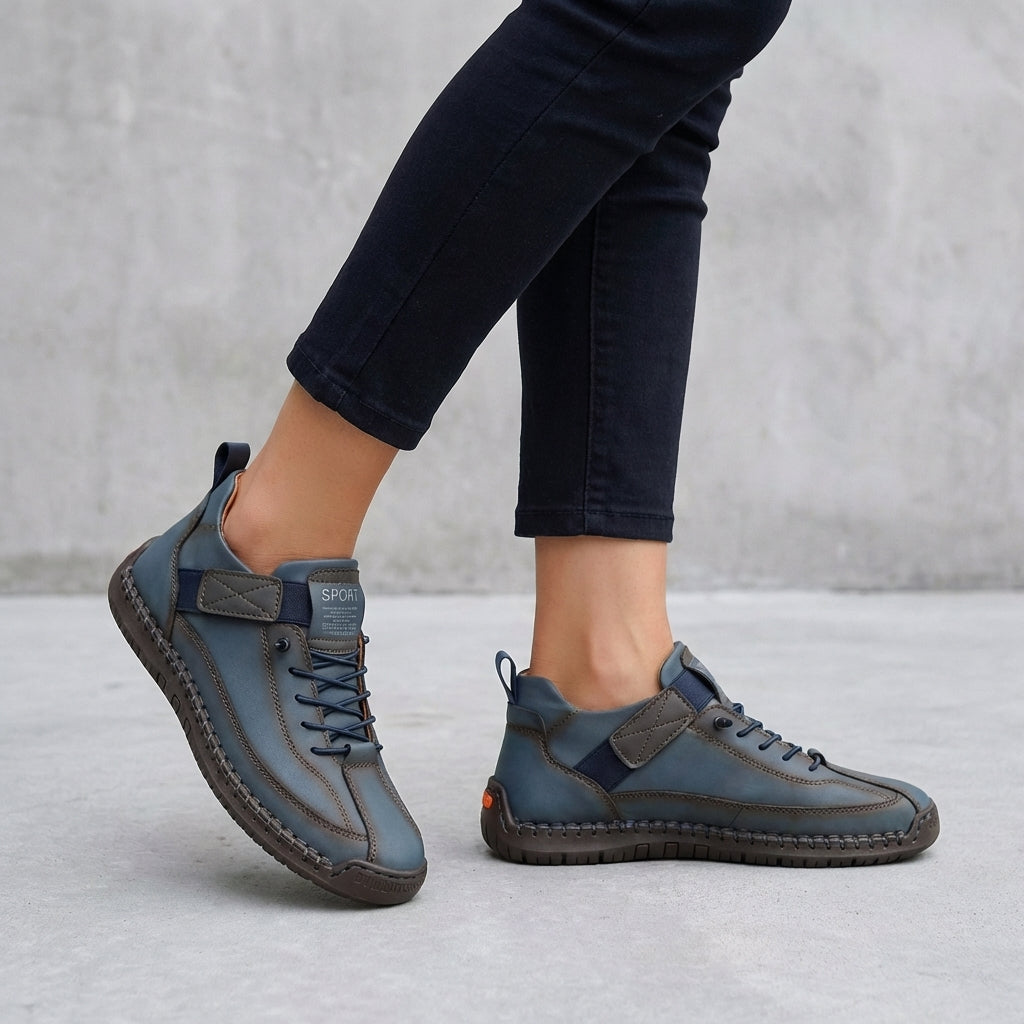Orthopedic Lace-Up Sneakers for Women – Comfort & Support