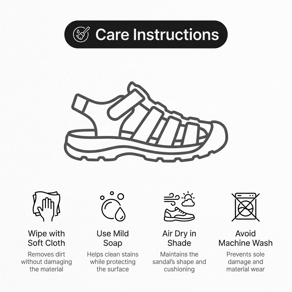Orthopedic Sandals for Men – Breathable Comfort & Support