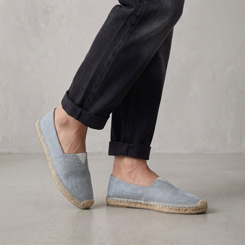 Orthopedic Jute-Sole Espadrilles for Men – All-Day Comfort & Support