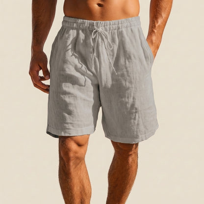 Relaxed Fit Swim Shorts for Men – Adjustable Waist & Handy Pockets