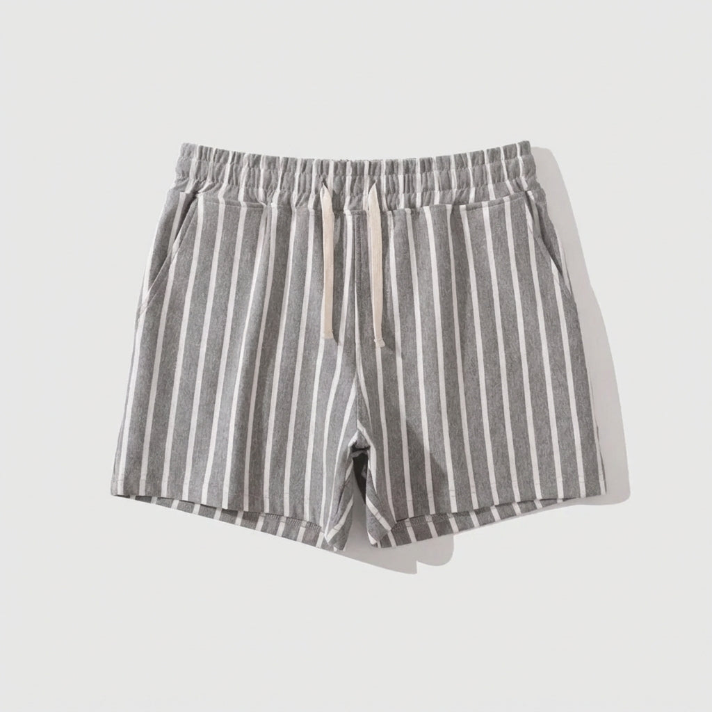 Striped Drawstring Shorts for Men – Casual Comfort & Style