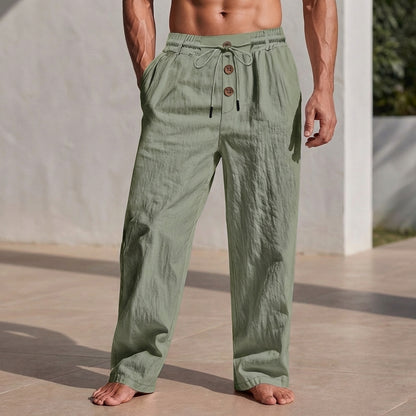 Drawstring Trousers for Men – Breathable All-Day Comfort