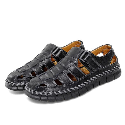 Caged Fisherman Sandals for Men – Adjustable Comfort & Traction