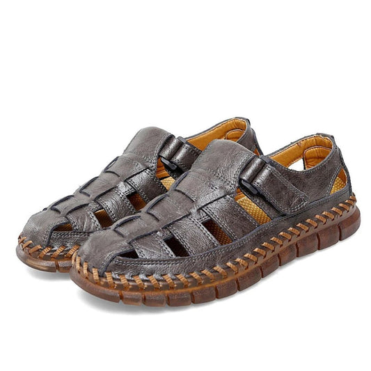 Caged Fisherman Sandals for Men – Adjustable Comfort & Traction