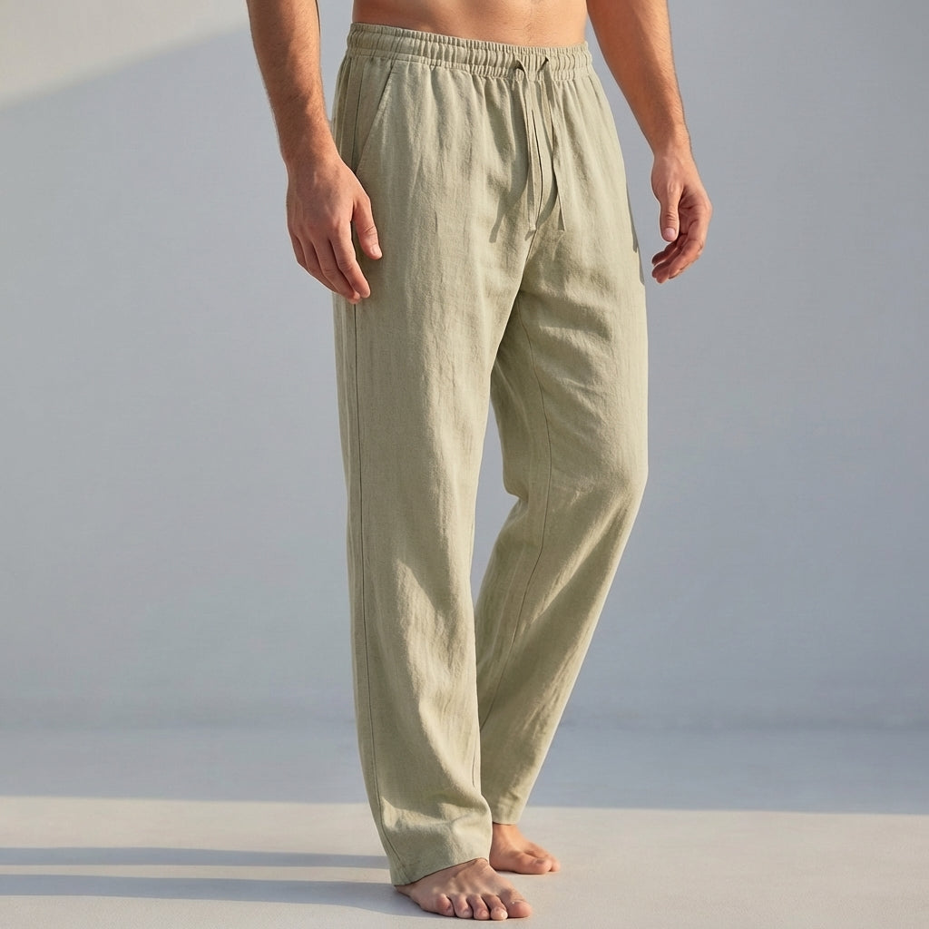 Relaxed Fit Trousers for Men – Breathable All-Day Comfort