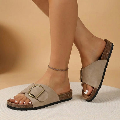 Orthopedic Slide Sandals for Women – Slip-On Ease & Support