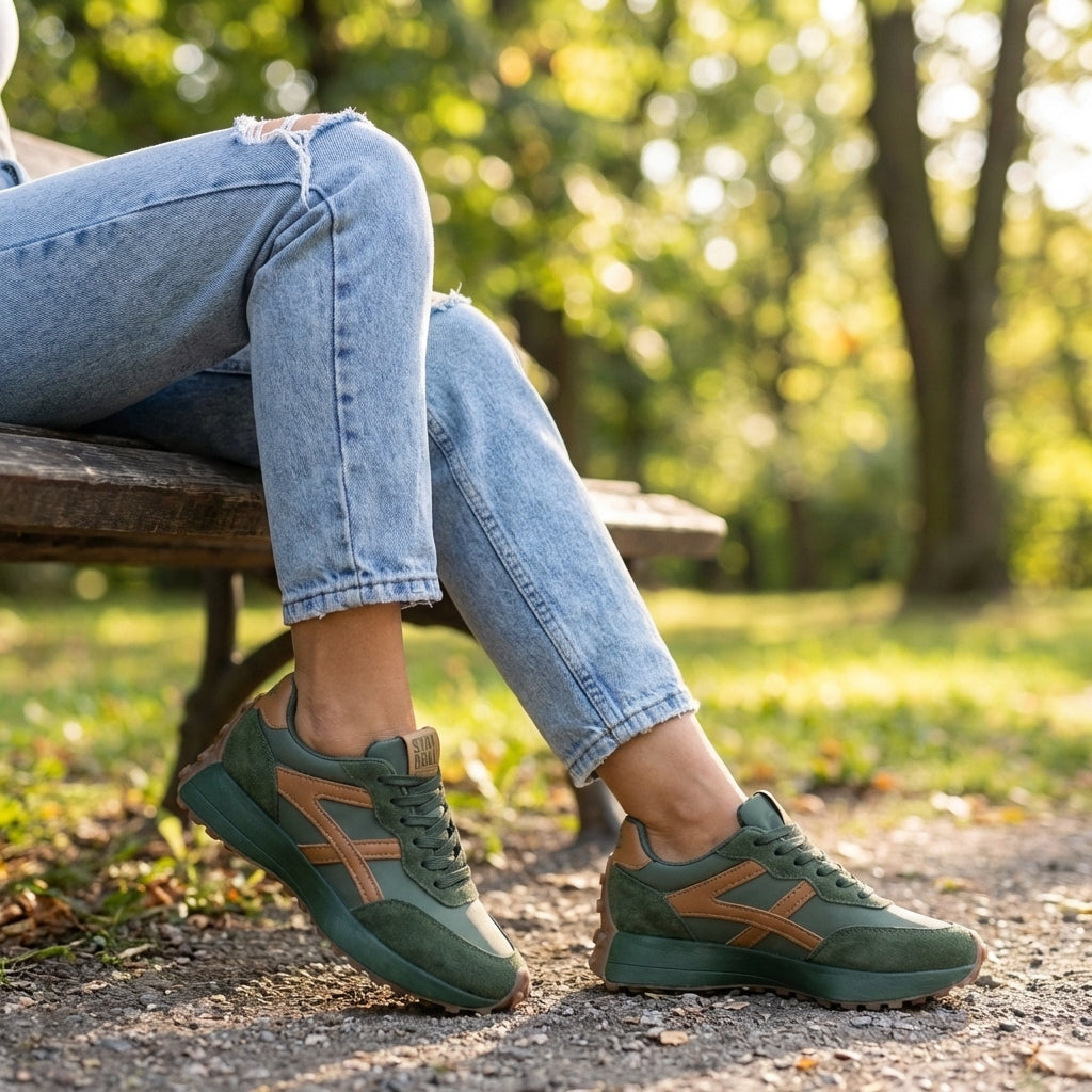 Orthopedic Chunky Sneakers for Women – All-Day Comfort & Support