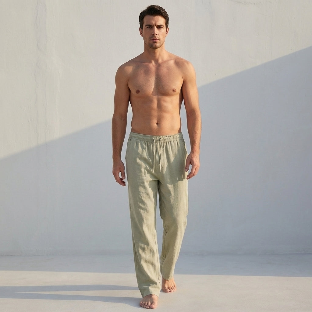 Relaxed Fit Trousers for Men – Breathable All-Day Comfort