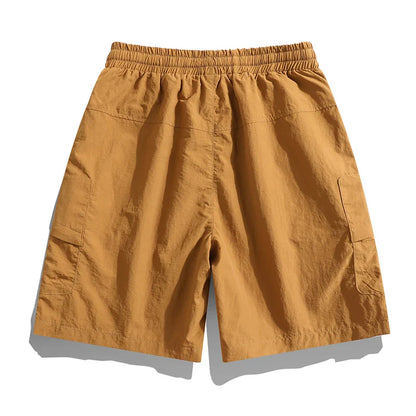 Relaxed Fit Cargo Shorts for Men – Adjustable Comfort & Storage