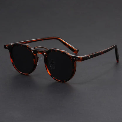 Round Frame Sunglasses – Classic Casual Style