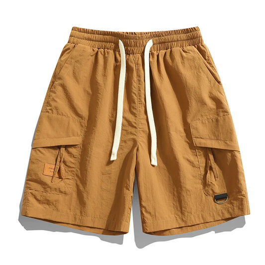 Relaxed Fit Cargo Shorts for Men – Adjustable Comfort & Storage
