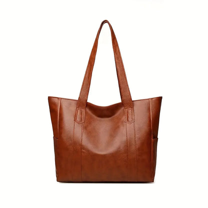 Vintage Large Capacity Tote Bag For Daily Use
