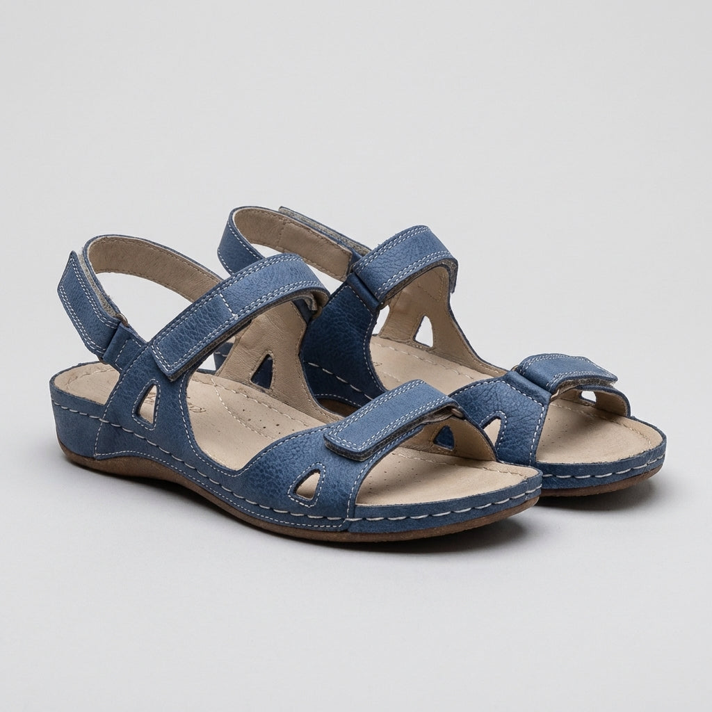 Orthopedic Ankle Strap Sandals for Women – Adjustable Comfort & Support
