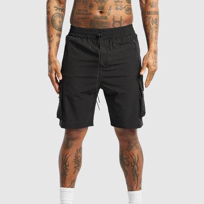 Relaxed Fit Cargo Shorts for Men – Adjustable Comfort & Secure Storage