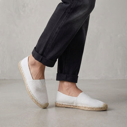 Orthopedic Jute-Sole Espadrilles for Men – All-Day Comfort & Support