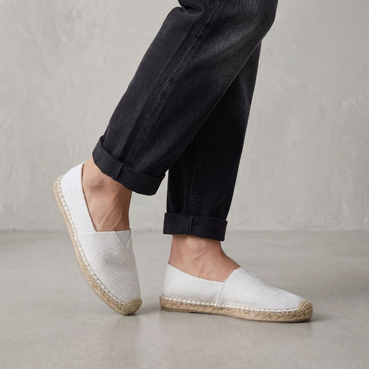 Orthopedic Jute-Sole Espadrilles for Men – All-Day Comfort & Support