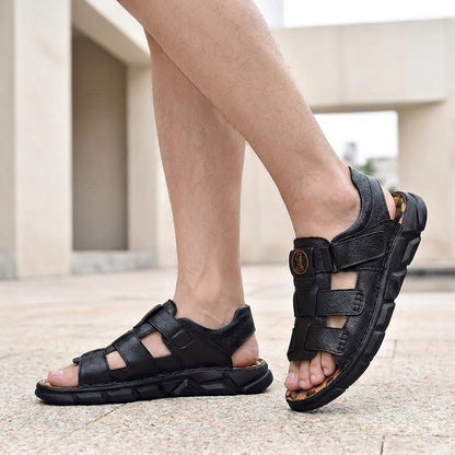 Orthopedic Closed Toe Sandals for Men – Adjustable Fit & Support