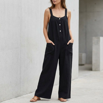 Wide-Leg Jumpsuit for Women – Relaxed Comfort & Style