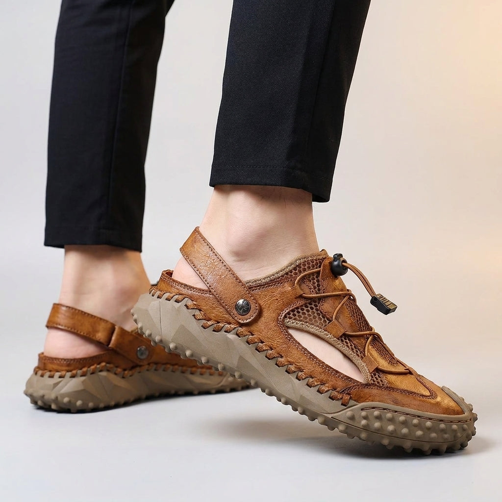 Closed Toe All-Terrain Sandals for Men – Orthopedic Comfort & Support