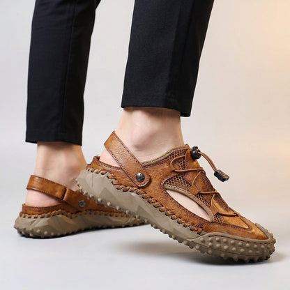 Closed Toe All-Terrain Sandals for Men – Orthopedic Comfort & Support