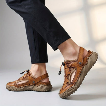 Closed Toe All-Terrain Sandals for Men – Orthopedic Comfort & Support
